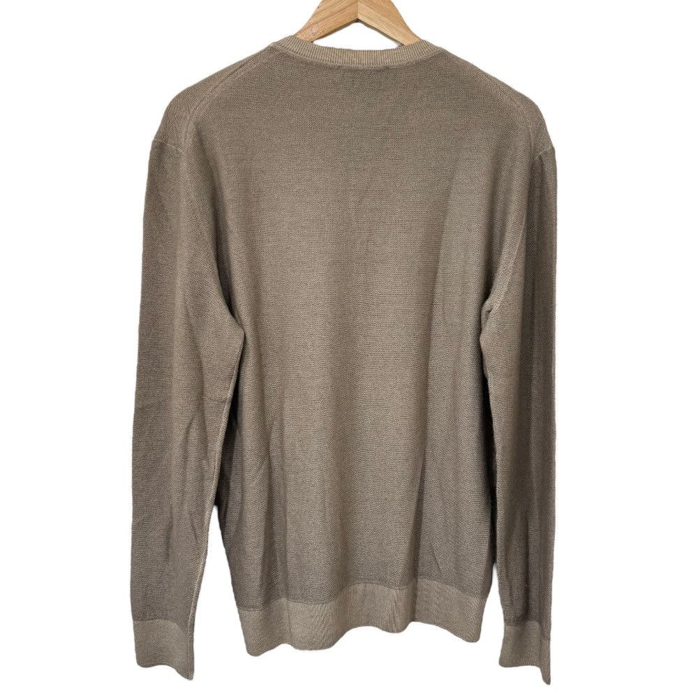 Zegna Ermenegildo Zegna 100% Cashmere Knit Natural Material Tops DUTY FREE for USA