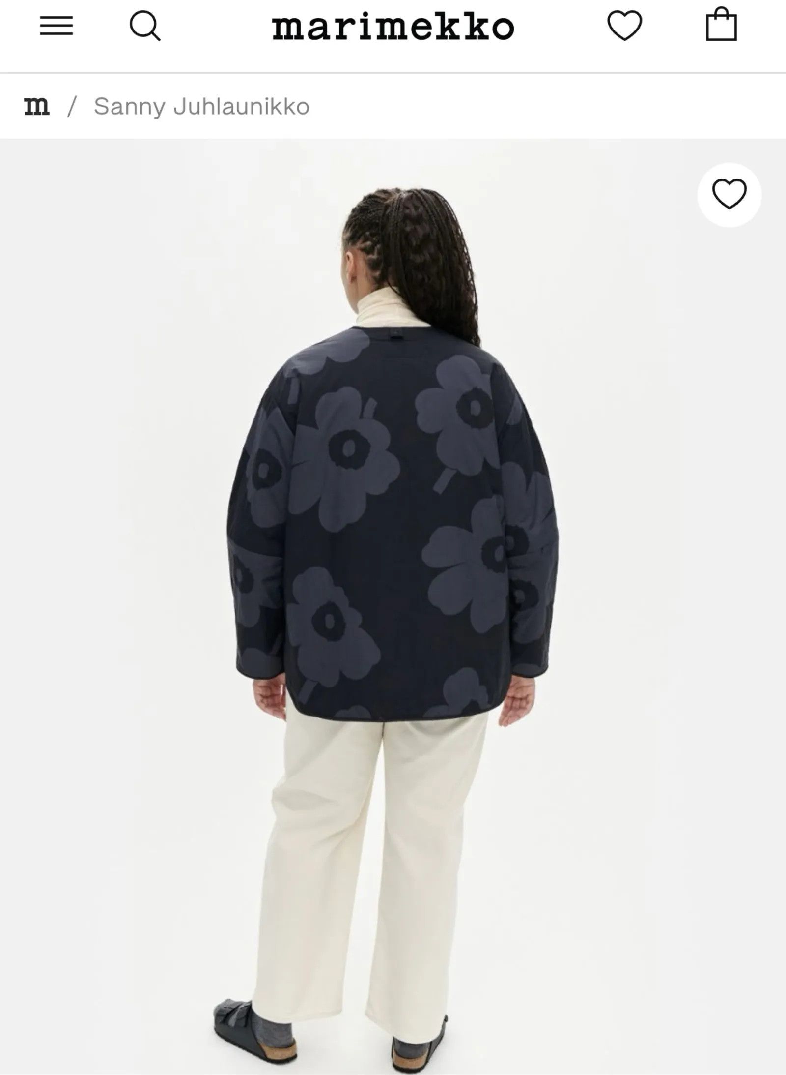 Marimekko Marimekko Sanny Juhlaunikko quilted coat Jacket Size M / US 6-8 / IT 42-44 - 3 Thumbnail