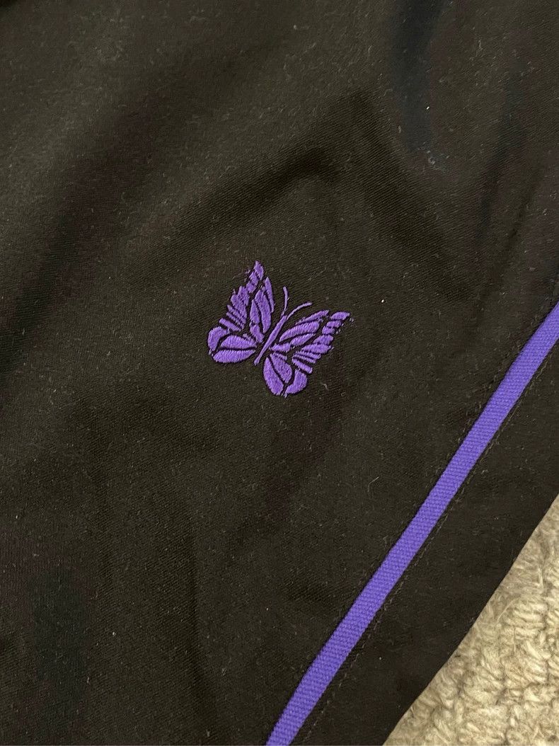 Needles Needles Black Embroidered Butterfly Sweatpants - dmc Size US 28 / EU 44 - 3 Thumbnail