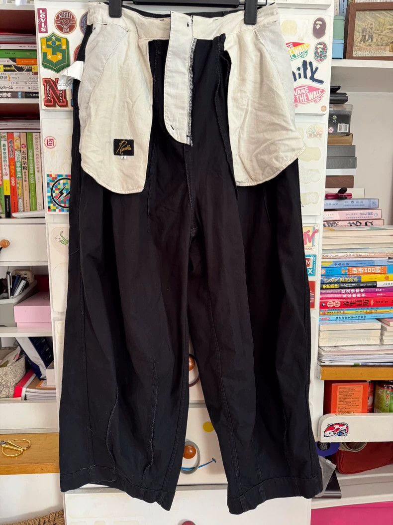 Needles NEEDLES Rebuild Remake Wide-Leg Pants - dmc Size US 30 / EU 46 - 2 Thumbnail