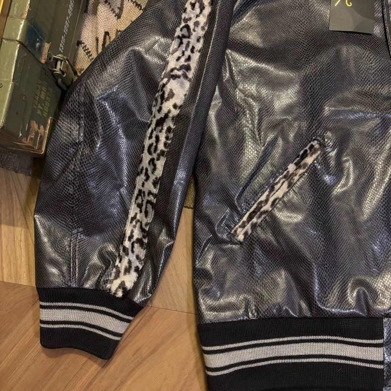 Needles Needles x Nubian Snakeskin Leopard Varsity Jacket - dmc Size US M / EU 48-50 / 2 - 4 Thumbnail