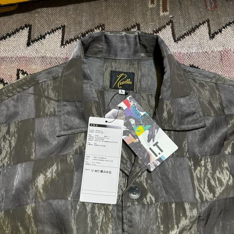 Needles Needles 24SS Short Sleeve Shirt - dmc Size US L / EU 52-54 / 3 - 2 Thumbnail