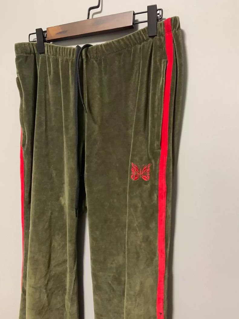 Needles Needles Colorblock Velvet Track Pants - dmc Size US 37 - 2 Thumbnail