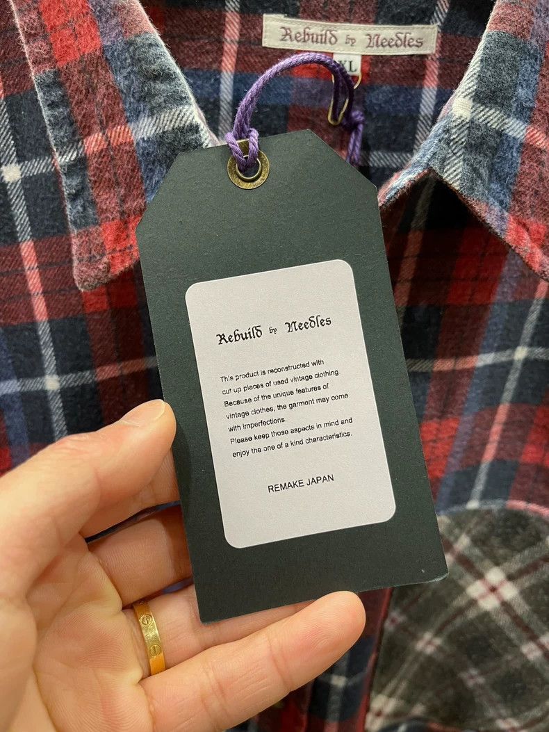 Needles Rebuild by Needles Patchwork Shirt - dmc Size US XL / EU 56 / 4 - 3 Thumbnail