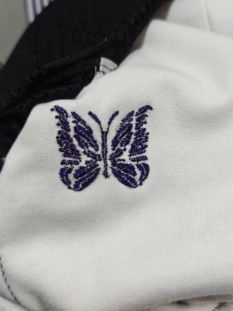 Needles Needles White Velvet Butterfly Pants - dmc Size US 31 - 4 Thumbnail