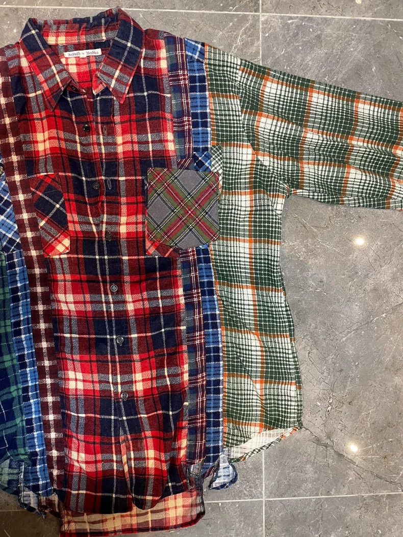 Needles Rebuild By Needles Vintage Plaid Shirt - dmc Size US L / EU 52-54 / 3 - 4 Thumbnail