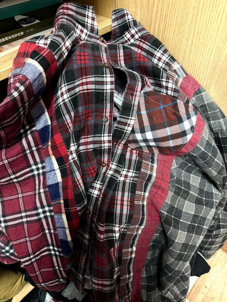 Needles REBUILD BY NEEDLES Plaid Shirt - dmc Size US S / EU 44-46 / 1 - 3 Thumbnail