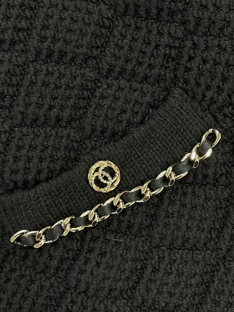 Chanel Chanel Black Sleeveless Chain Dress - dmc Size US S / EU 44-46 / 1 - 3 Thumbnail