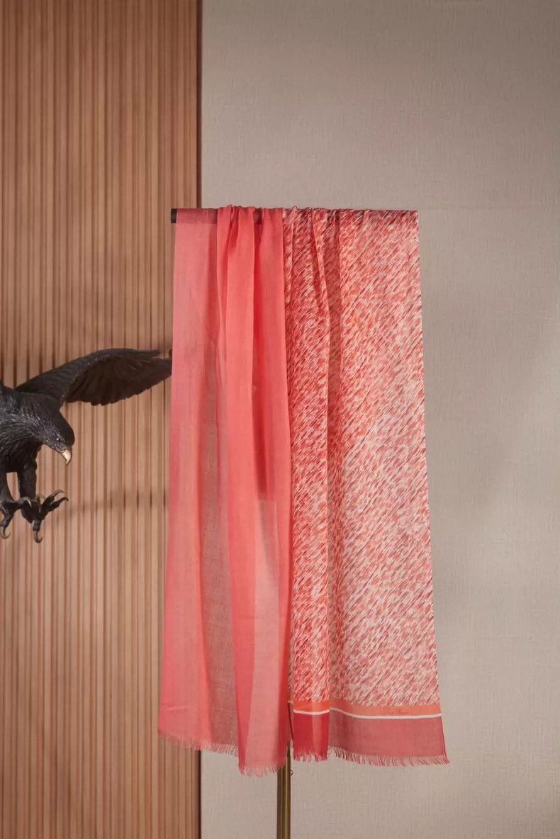 Loro Piana Loro Piana Cashmere Silk Scarf Shawl - dmc Size ONE SIZE - 2 Thumbnail