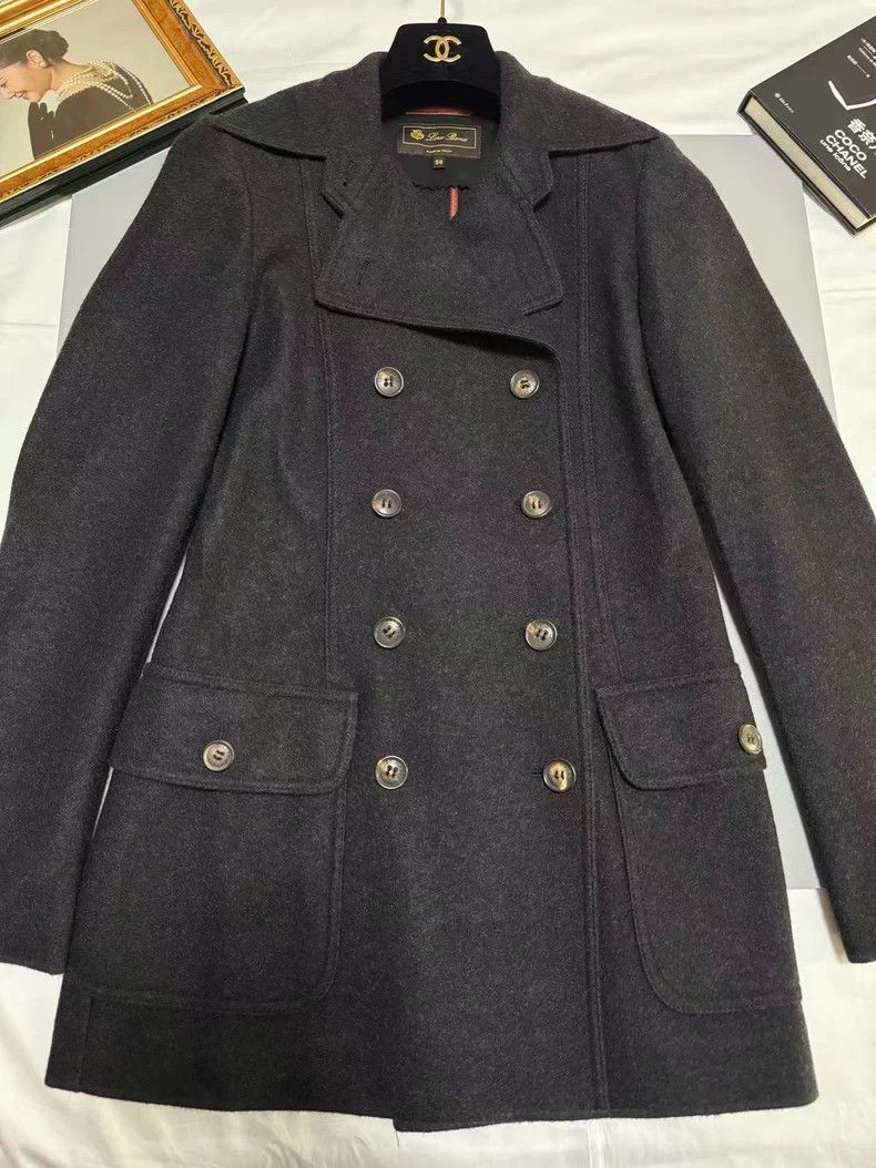 Loro Piana Loro Piana Black Cashmere Coat - dmc Size US S / EU 44-46 / 1 - 2 Thumbnail