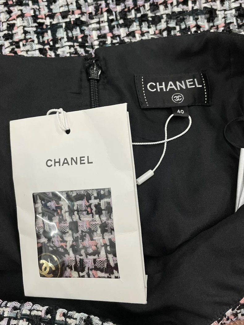 Chanel Chanel 23P Tweed Woven Midi Skirt - dmc Size US 31 - 5 Thumbnail