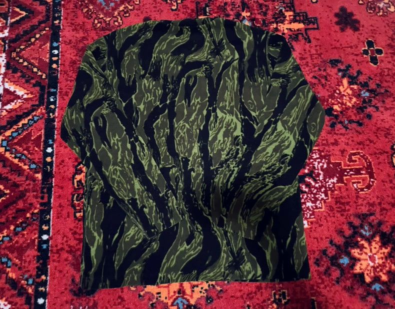 Needles Needles Camo Long Sleeve Fleece Tee - dmc Size US M / EU 48-50 / 2 - 2 Thumbnail