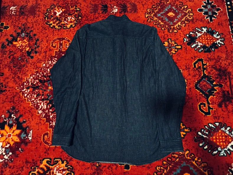 Needles Needles Denim Frog Button Long-sleeve Shirt - dmc Size US S / EU 44-46 / 1 - 2 Thumbnail
