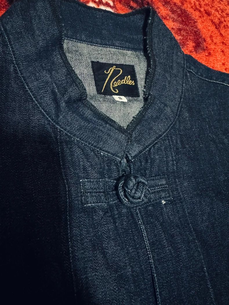 Needles Needles Denim Frog Button Long-sleeve Shirt - dmc Size US S / EU 44-46 / 1 - 3 Thumbnail