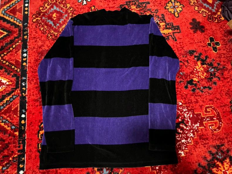 Needles Needles Striped Zip Fleece Sweater - dmc Size US M / EU 48-50 / 2 - 2 Thumbnail