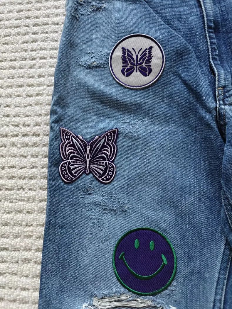 Needles NEEDLES Boot-Cut Distressed Jeans - dmc Size US 26 / EU 42 - 3 Thumbnail