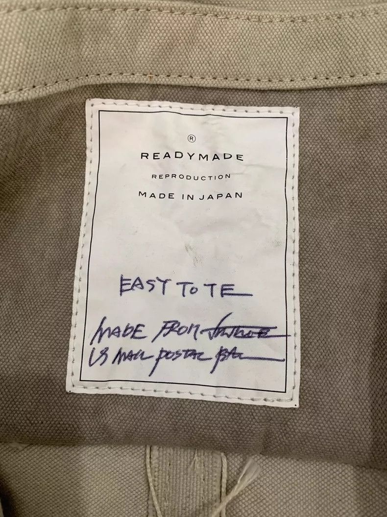 READYMADE Readymade Military Canvas Tote Bag - dmc Size ONE SIZE - 5 Thumbnail