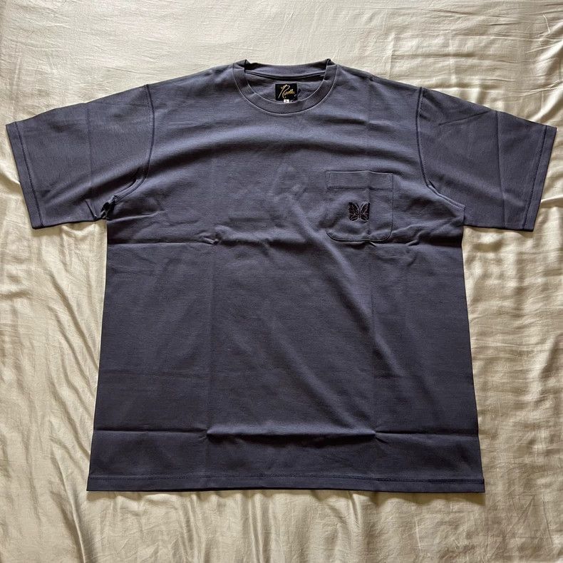 Needles NEEDLES Papillon Emb.Pocket TEE - dmc Size US M / EU 48-50 / 2 - 6 Thumbnail