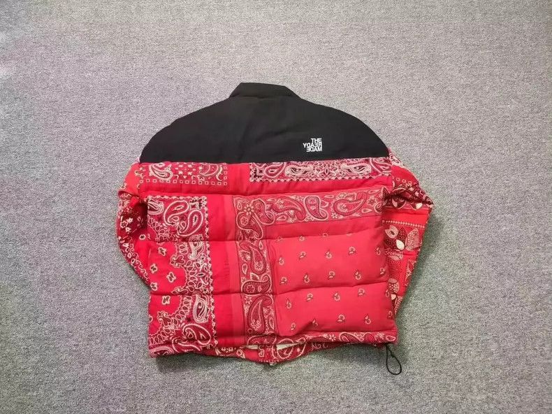 Moncler Genius Red Bandana Print Down Jacket - dmc Size US XS / EU 42 / 0 - 2 Thumbnail