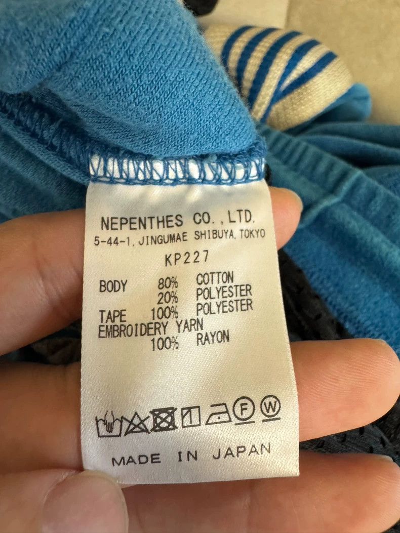 Needles NEEDLES Blue Velour Casual Pants - dmc Size US 26 / EU 42 - 3 Thumbnail