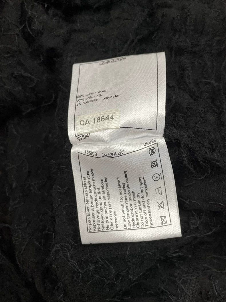 Chanel Chanel 22A Black Furry Jacket - dmc Size US M / EU 48-50 / 2 - 7 Thumbnail