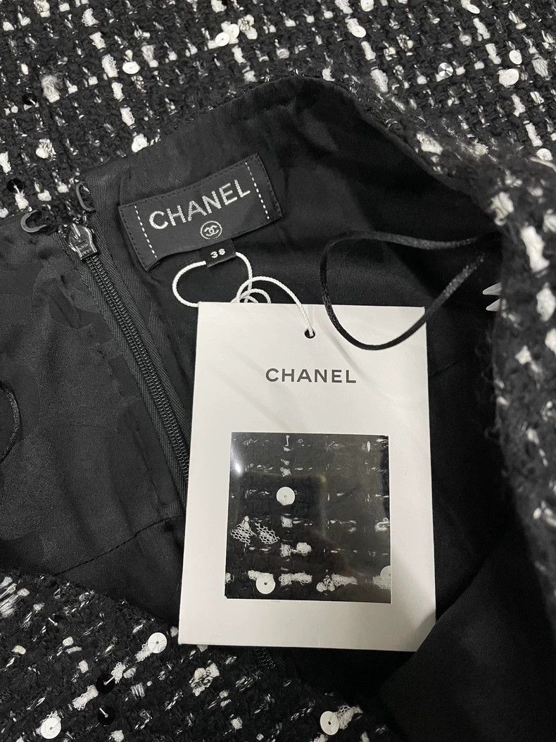 Chanel Chanel Equestrian Tweed Sequin Skirt - dmc Size US 38 / EU 54 - 6 Thumbnail