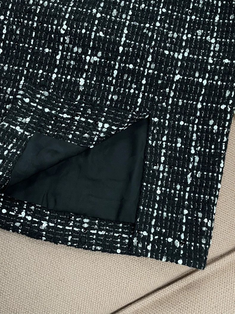 Chanel Chanel Equestrian Tweed Sequin Skirt - dmc Size US 38 / EU 54 - 2 Thumbnail