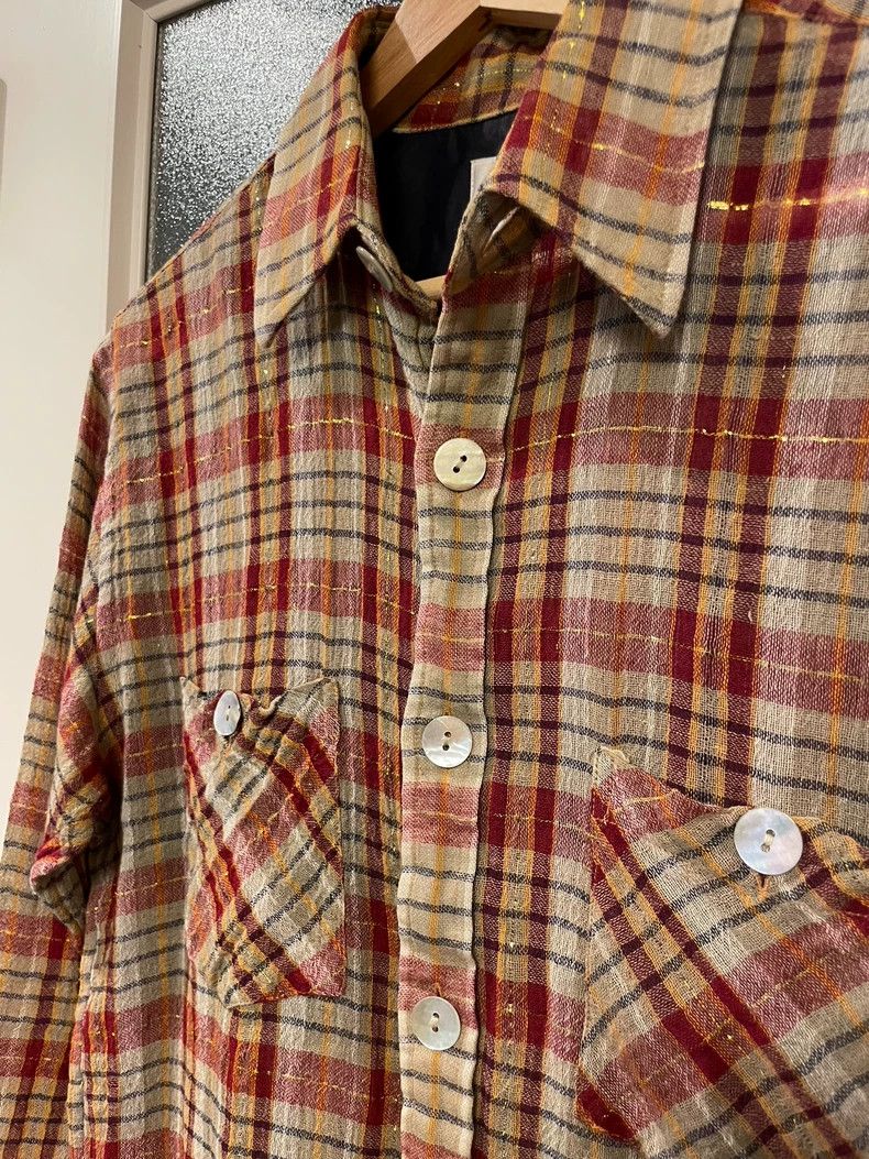 Needles Needles Gold Thread Sheer Shirt - dmc Size US S / EU 44-46 / 1 - 3 Thumbnail