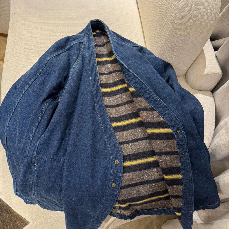 Needles Needles Denim Robe Coat L - dmc Size US L / EU 52-54 / 3 - 4 Thumbnail