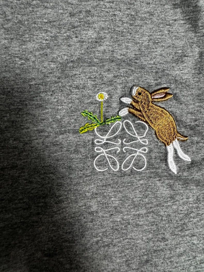 Loewe LOEWE x Suna Fujita Rabbit Tee - dmc Size US L / EU 52-54 / 3 - 2 Thumbnail