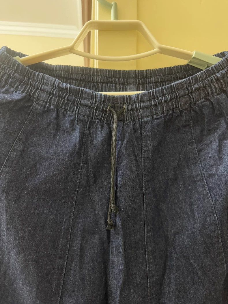 Needles Needles H.D. 6oz Denim Wide-Leg Pants - dmc Size US 38 / EU 54 - 2 Thumbnail