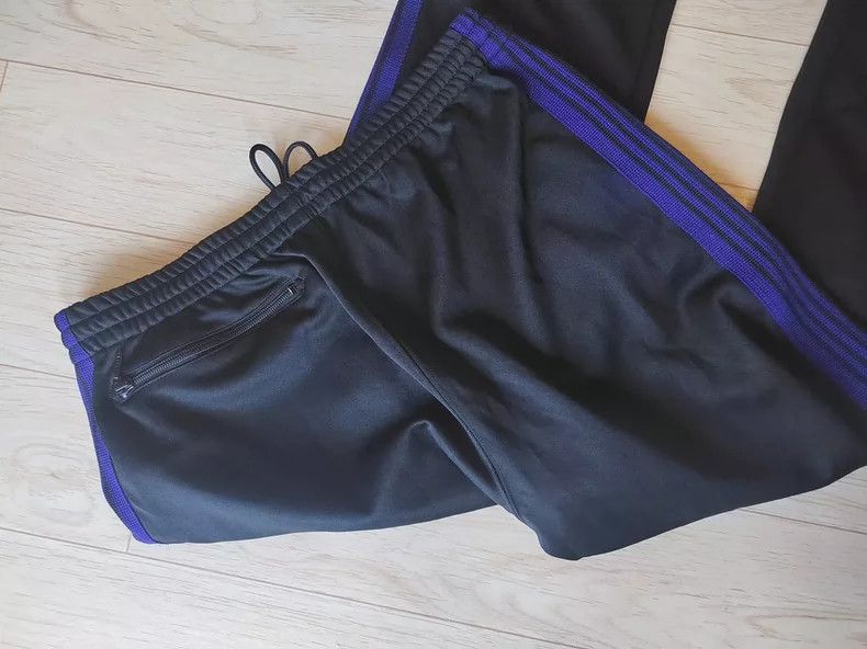 Needles Needles Casual Pants L Black Purple - dmc Size US 30 / EU 46 - 3 Thumbnail