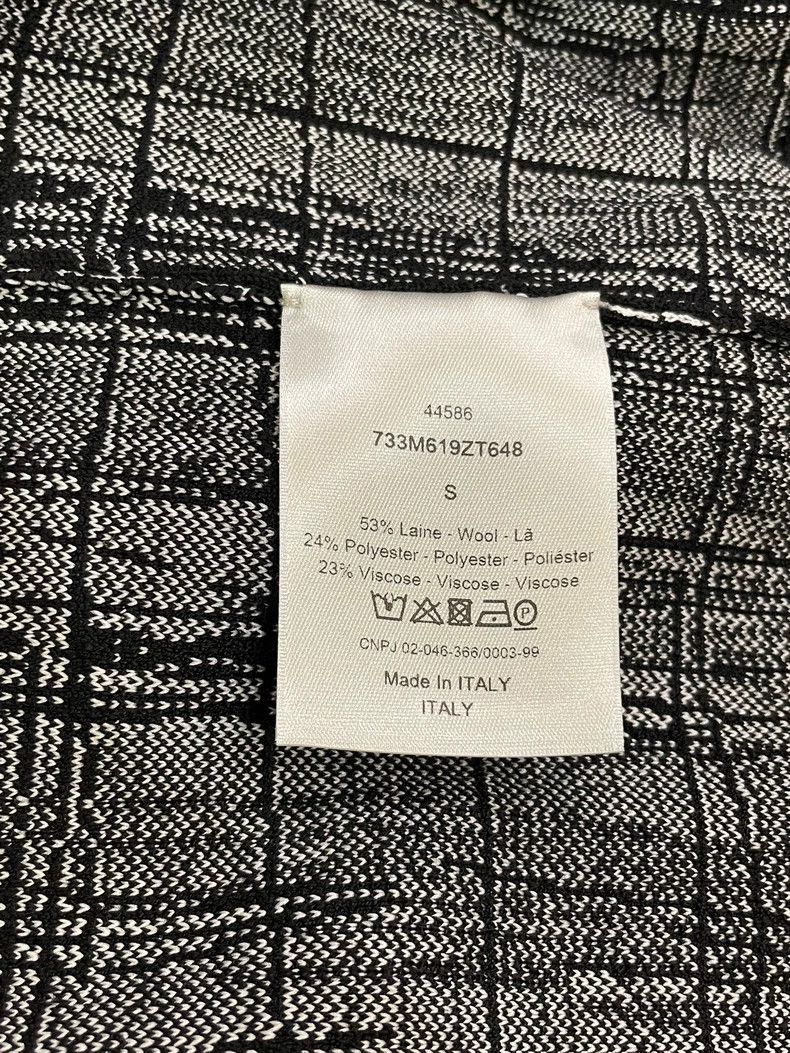 Dior Dior Black White Wool Sweater S - dmc Size US S / EU 44-46 / 1 - 6 Thumbnail