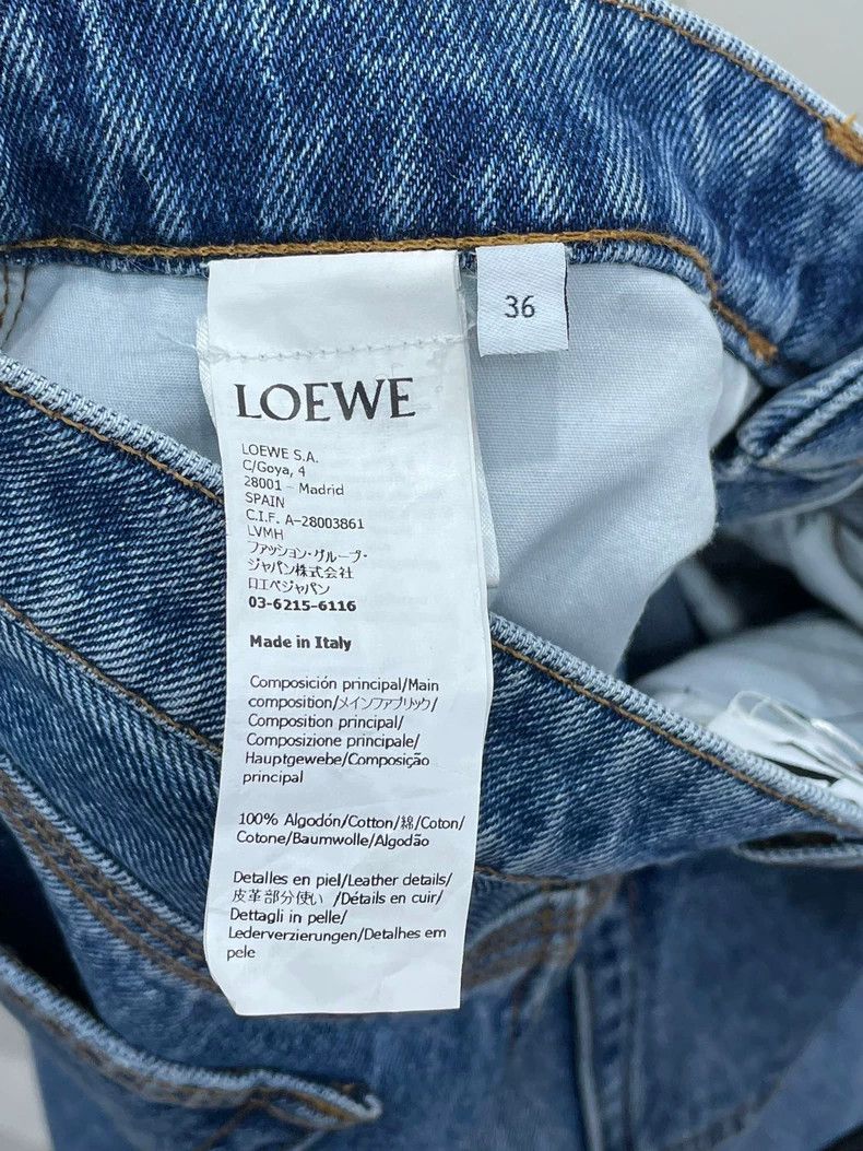 Loewe LOEWE Distressed Denim Jeans - dmc Size US 36 / EU 52 - 7 Thumbnail
