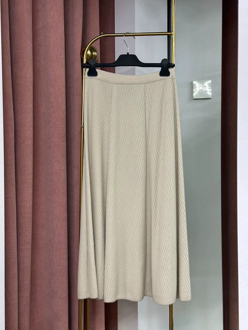 Loro Piana Loro Piana Cashmere Midi Skirt - dmc Size US 31 - 2 Thumbnail