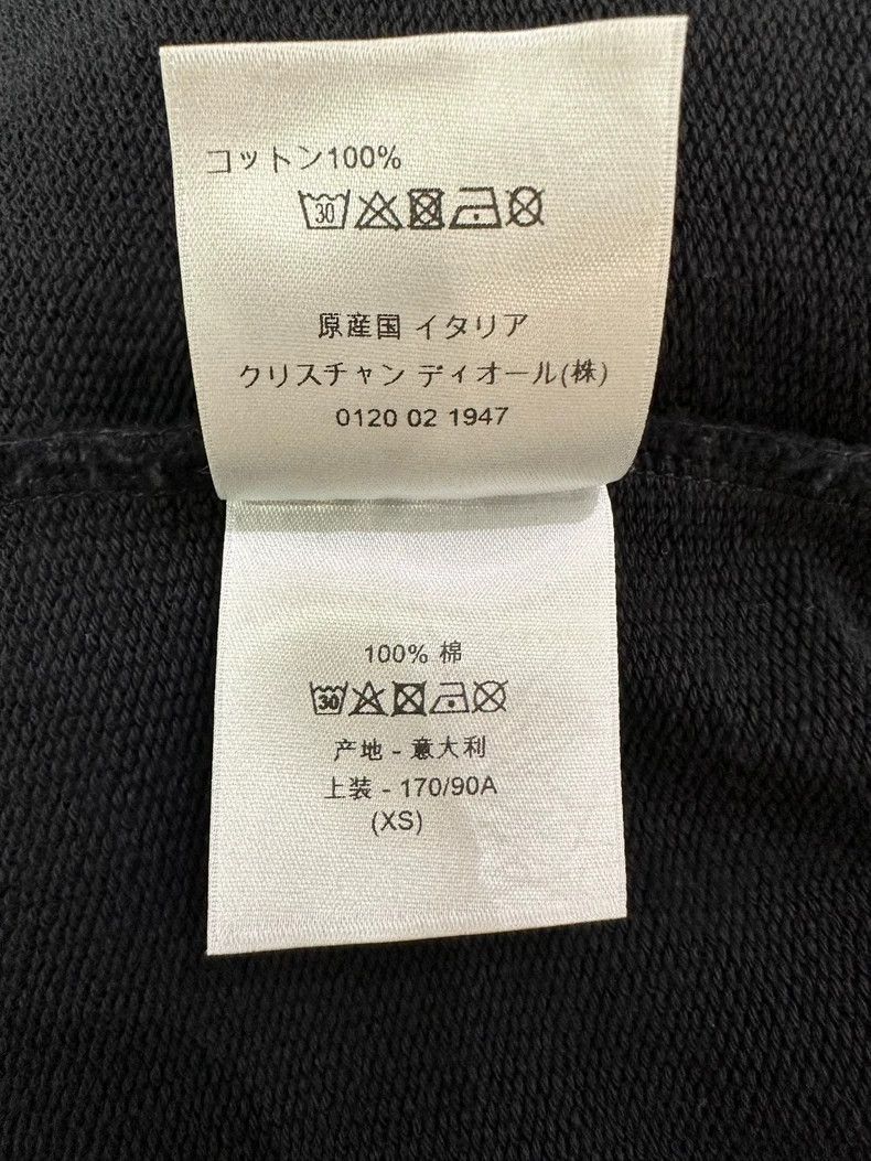 Dior Dior Logo Embroidered Black Sweatshirt XS - dmc Size US XS / EU 42 / 0 - 6 Thumbnail