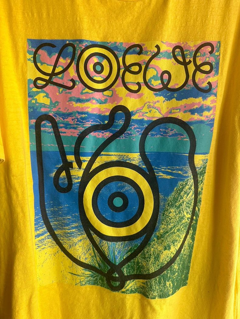 Loewe Loewe Yellow Short Sleeve T-shirt - dmc Size US L / EU 52-54 / 3 - 4 Thumbnail