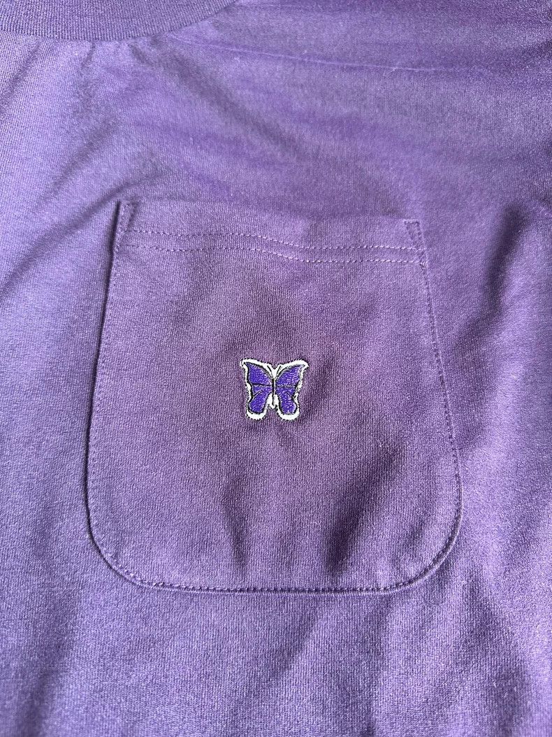 Needles Needles 23ss Butterfly Embroidered LS T-shirt - dmc Size US S / EU 44-46 / 1 - 2 Thumbnail