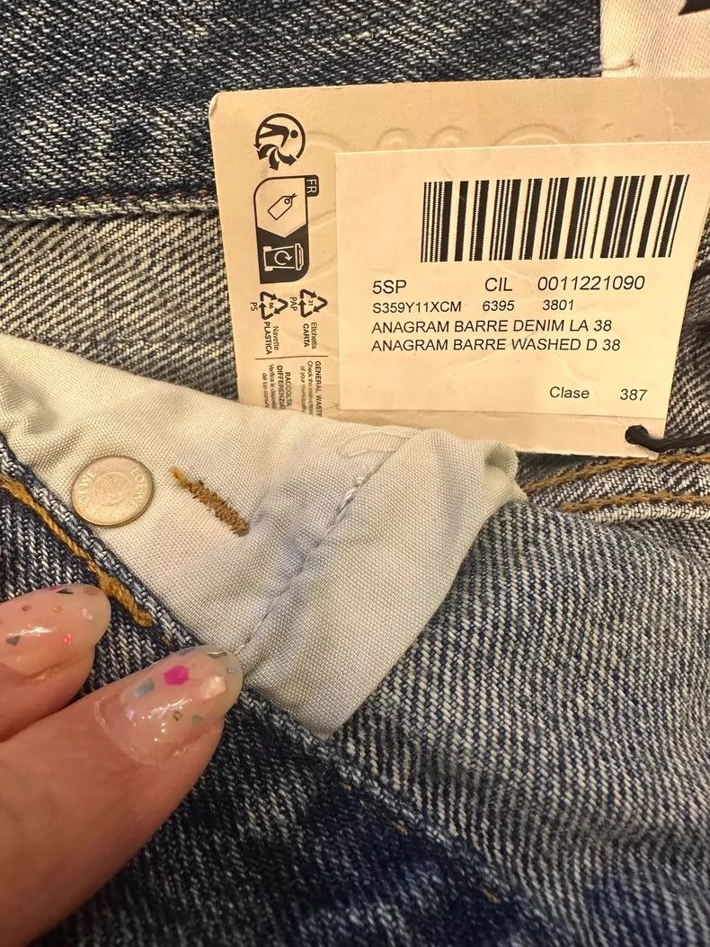 Loewe LOEWE curved blade balloon jeans - dmc Size US 38 / EU 54 - 5 Thumbnail