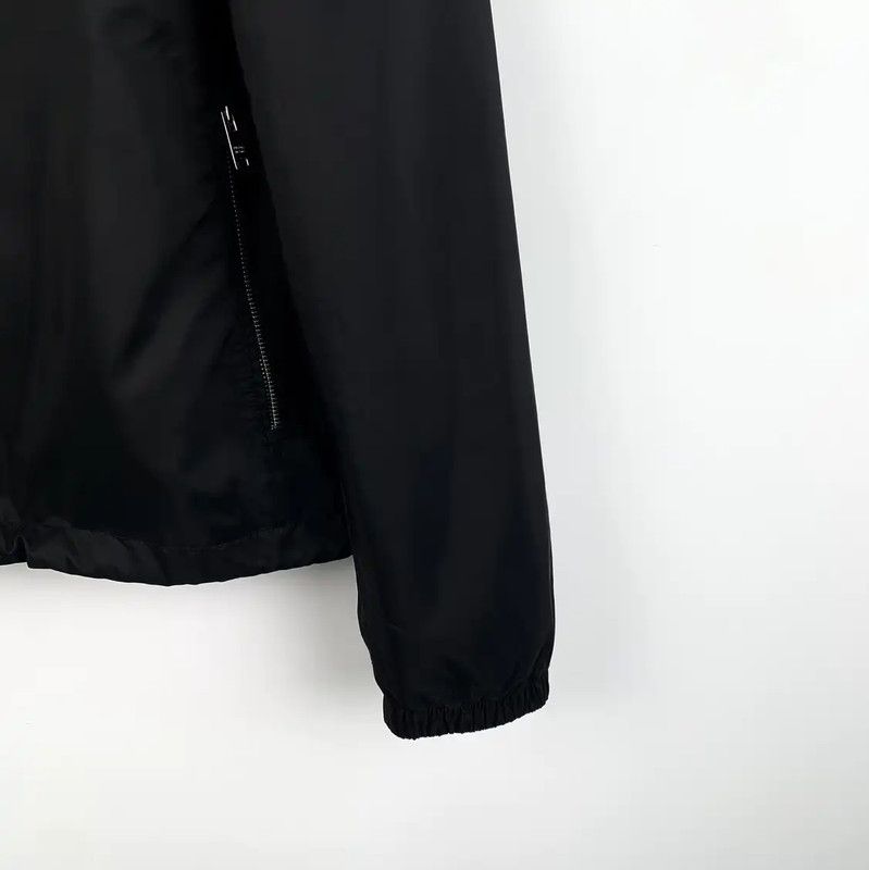 Prada Prada Black Men's Outerwear Jacket Size XL Size US XL / EU 56 / 4 - 4 Thumbnail