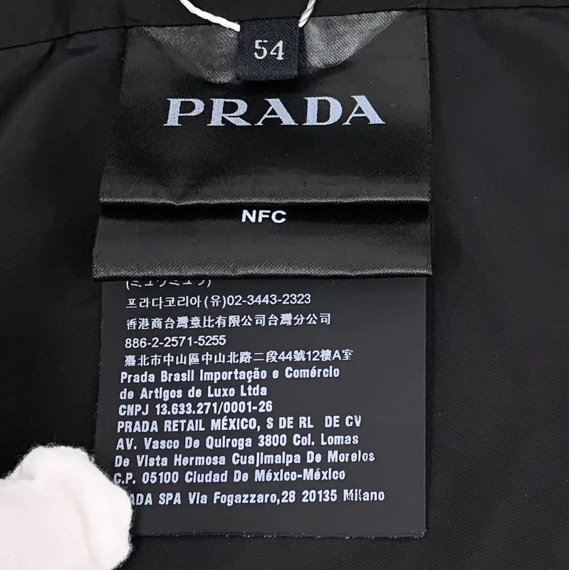 Prada Prada Black Men's Outerwear Jacket Size XL Size US XL / EU 56 / 4 - 7 Thumbnail