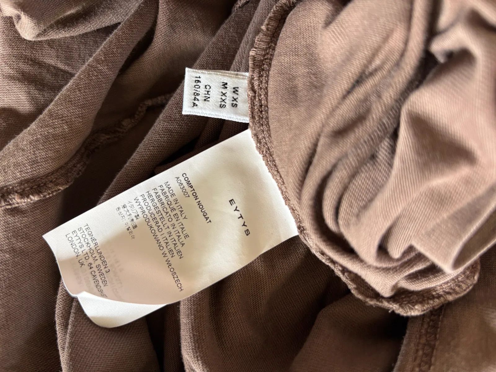 Eytys Eytys Compton Nougat Cardigan Size US XXS / EU 40 - 4 Thumbnail