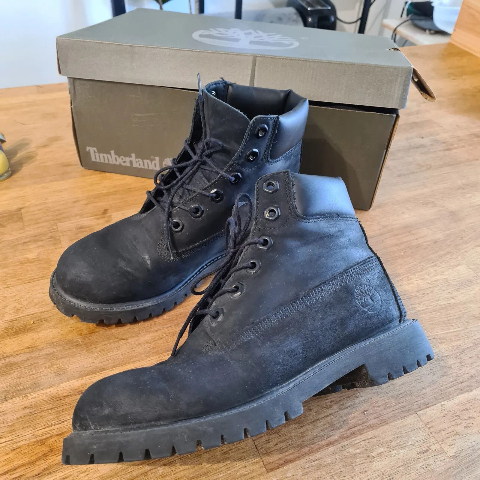 Timberland Timberland 6 Inch Premium Black boot Boots Size US 7 / IT 37 - 3 Thumbnail