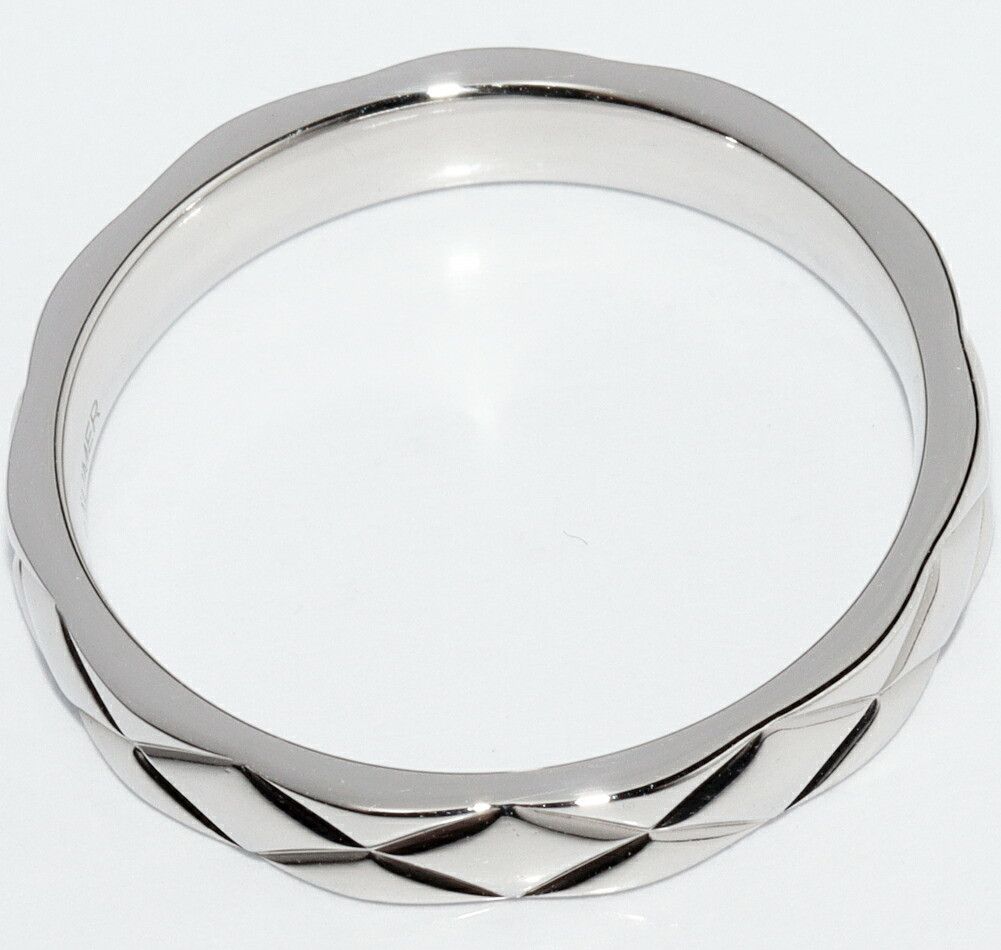 Chanel Chanel Chanel Matelasse Pt950 Ring Size 18 Metal Ring DUTY FREE for USA Size ONE SIZE - 3 Thumbnail