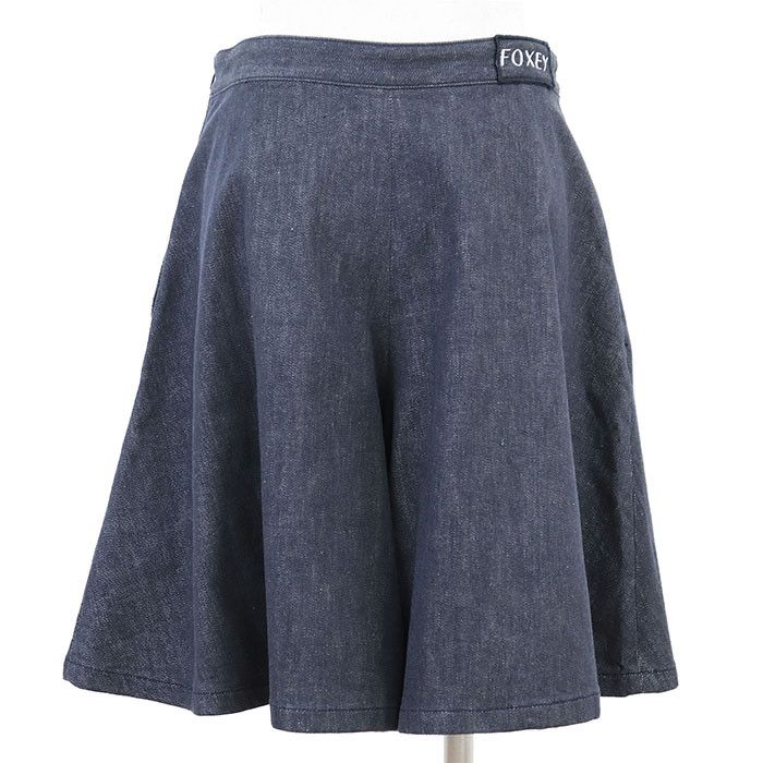 Other Other FOXEY NEW YORK Lily Denim Shorts Cotton Stretch Denim Shorts 40536 DUTY FREE for USA Size ONE SIZE - 6 Thumbnail
