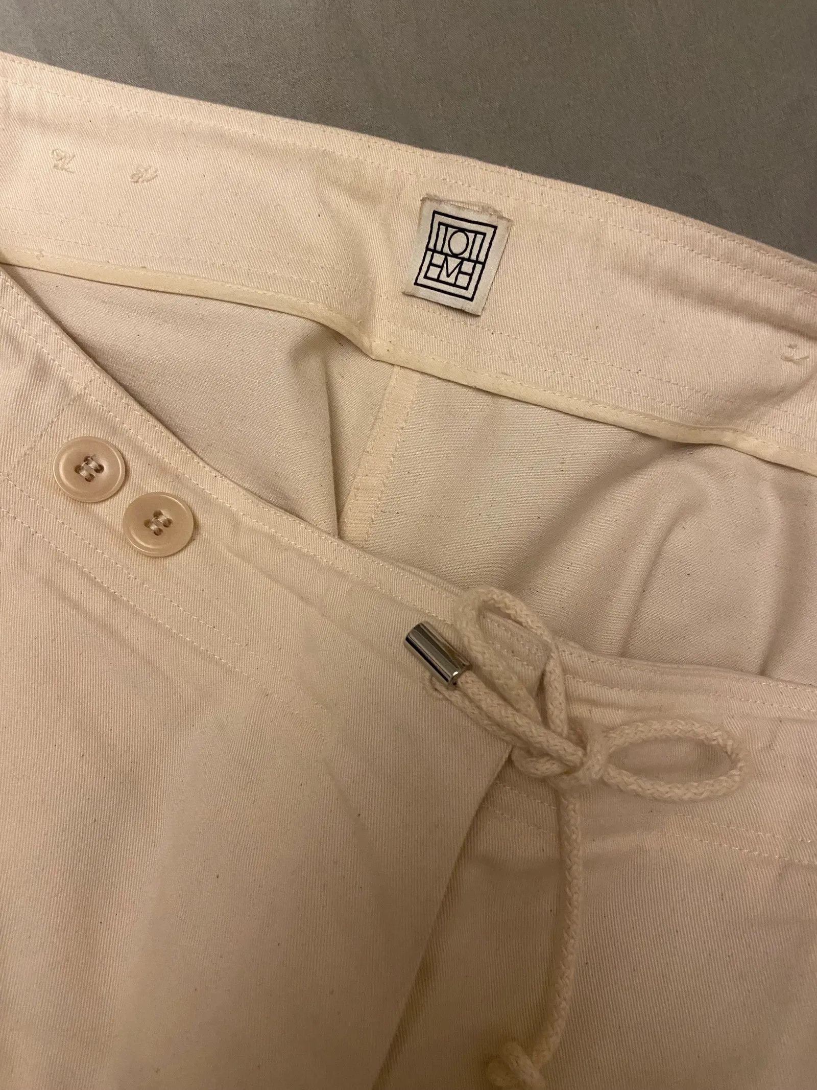 Toteme Toteme Cotton cargo trousers Pants Size 28" / US 6 / IT 42 - 3 Thumbnail