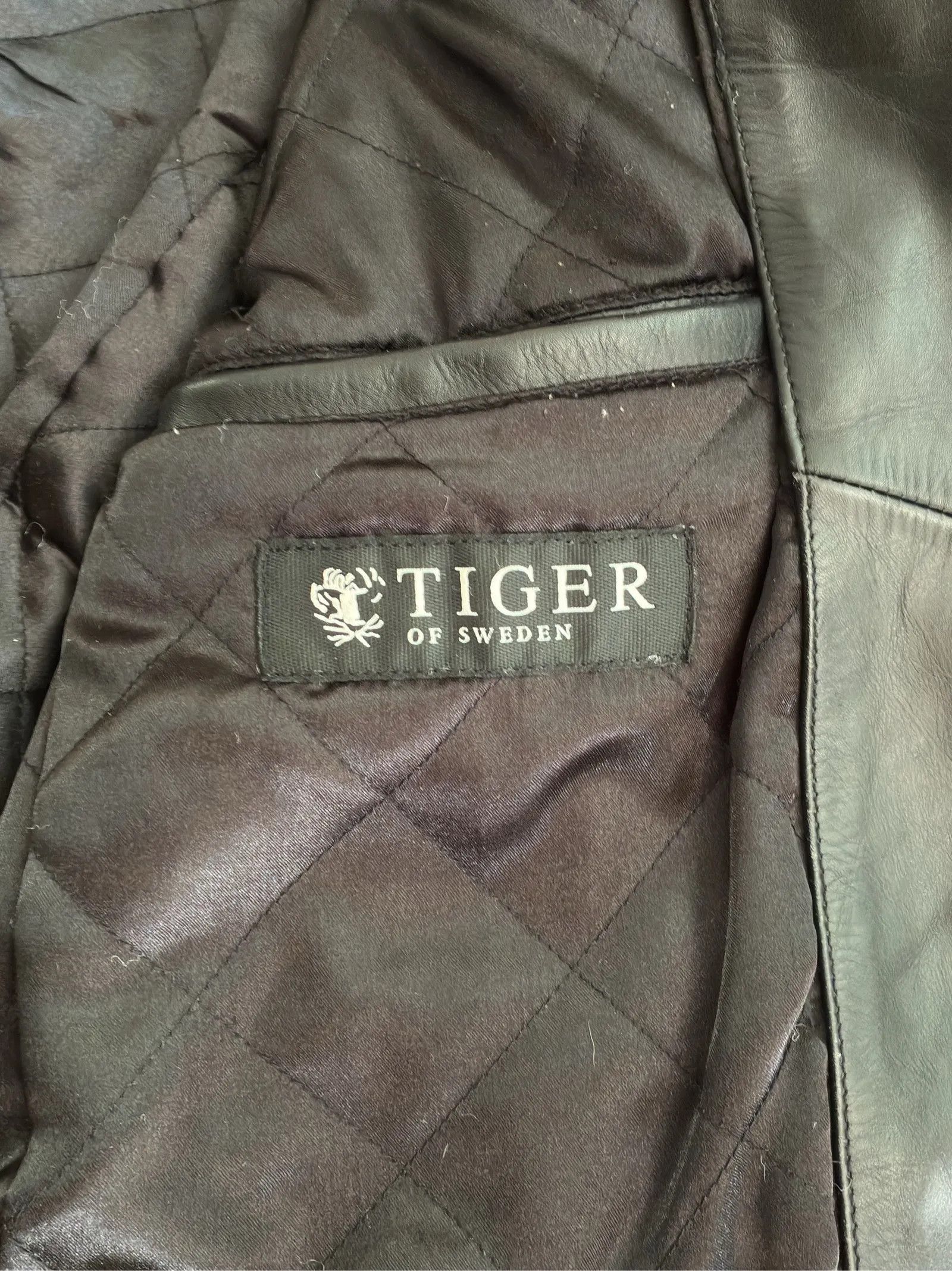Tiger of Sweden Tiger of Sweden Leather Jacket Size US M / EU 48-50 / 2 - 2 Thumbnail