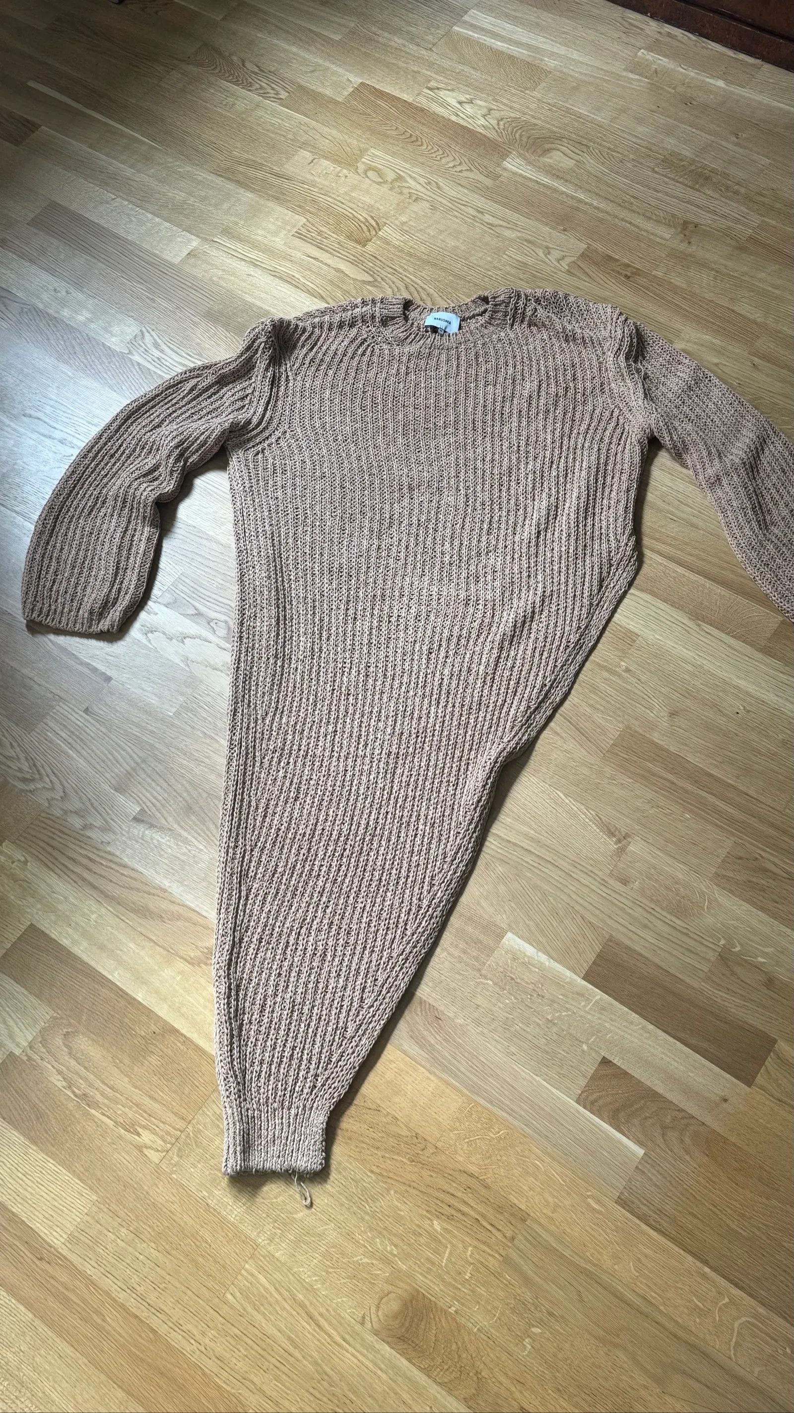 Nanushka Nanushka Rodi assymetric cotton knit Sweater Size M / US 6-8 / IT 42-44 - 3 Thumbnail