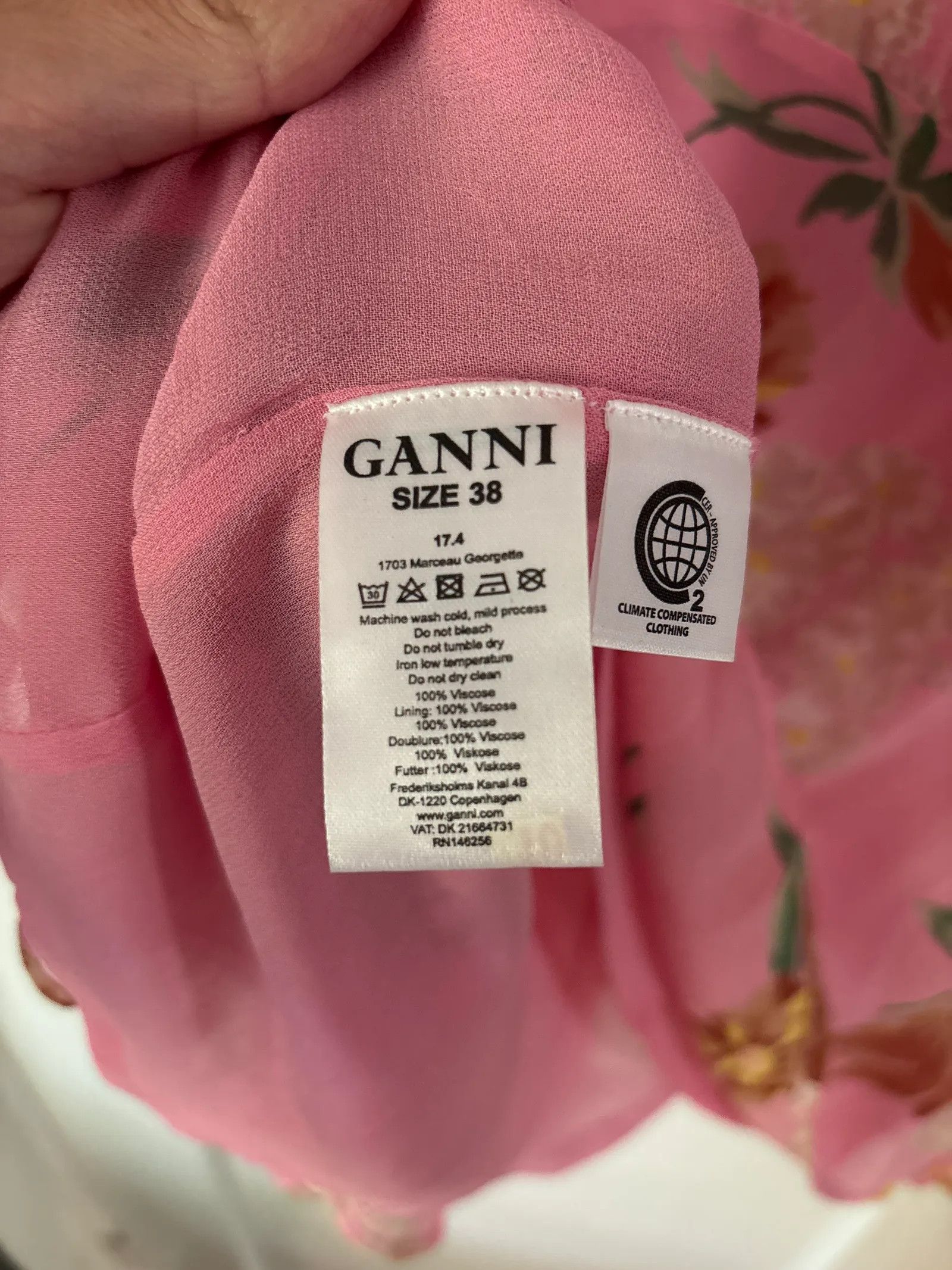 Ganni Ganni Dress Size S / US 4 / IT 40 - 3 Thumbnail