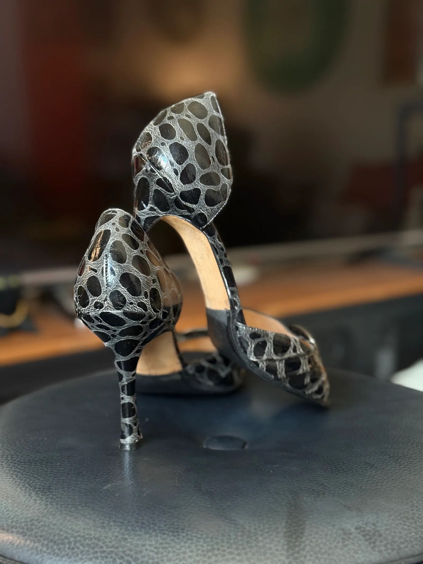 Manolo Blahnik Manolo Blahnik sedaraby d'orsay pump Heels Size US 8 / IT 38 - 2 Thumbnail